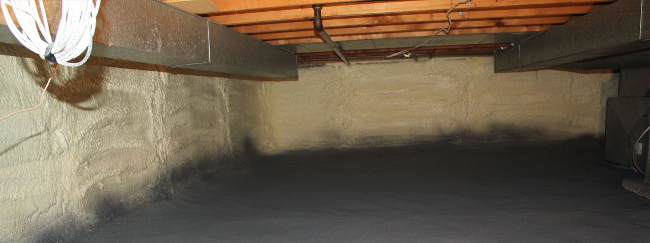 Augusta spray foam insulation for crawl spaces